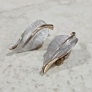 Vintage Silver and Gold Earrings